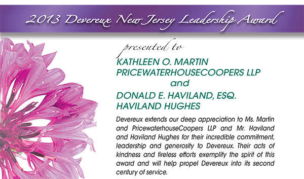 NJ - Leadership Award 2013
